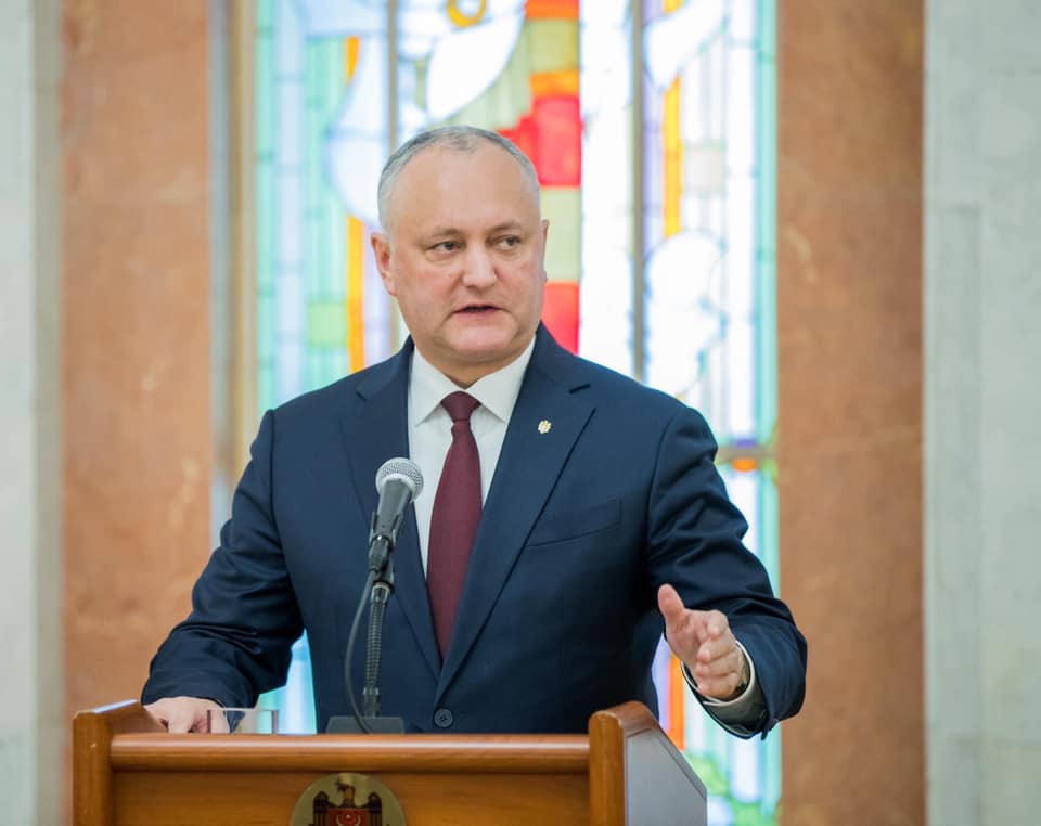 Facebook / Igor Dodon