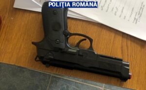 pistol airsoft, politia romana