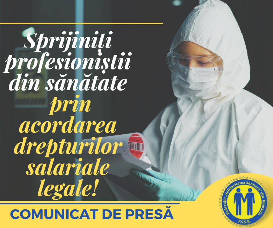 Foto: Federația “Solidaritatea Sanitară” din România