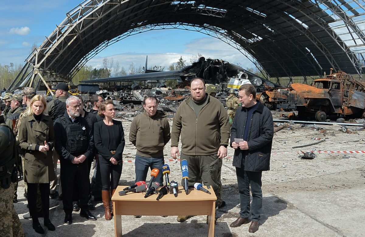 Foto: Twitter/ @r_stefanchuk