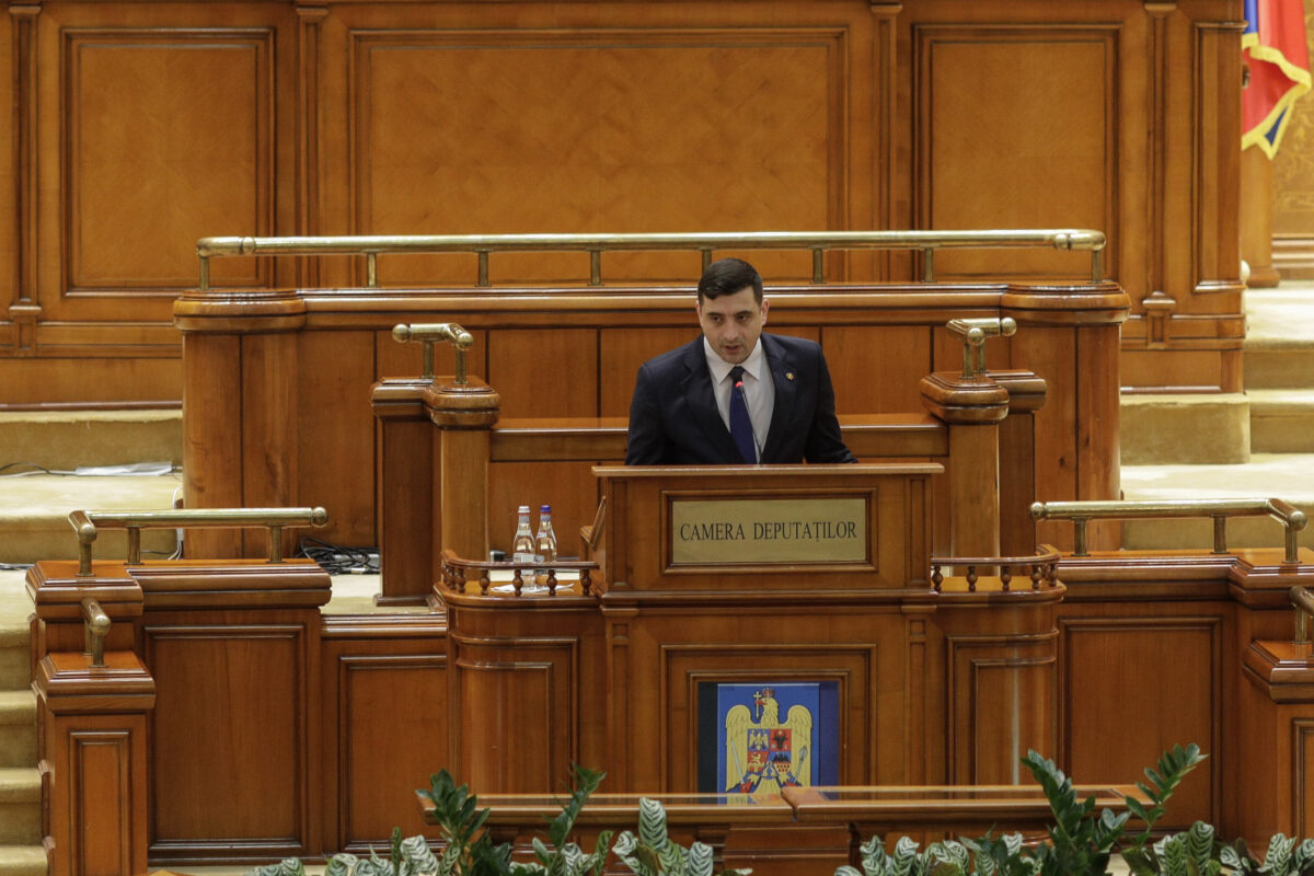 george simion la parlament plen coduri penale