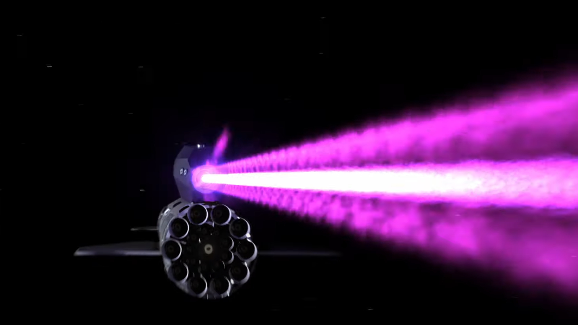 Sunbird racheta propulsată prin fuziune nucleară captură Pulsar Fusion YouTube (1)