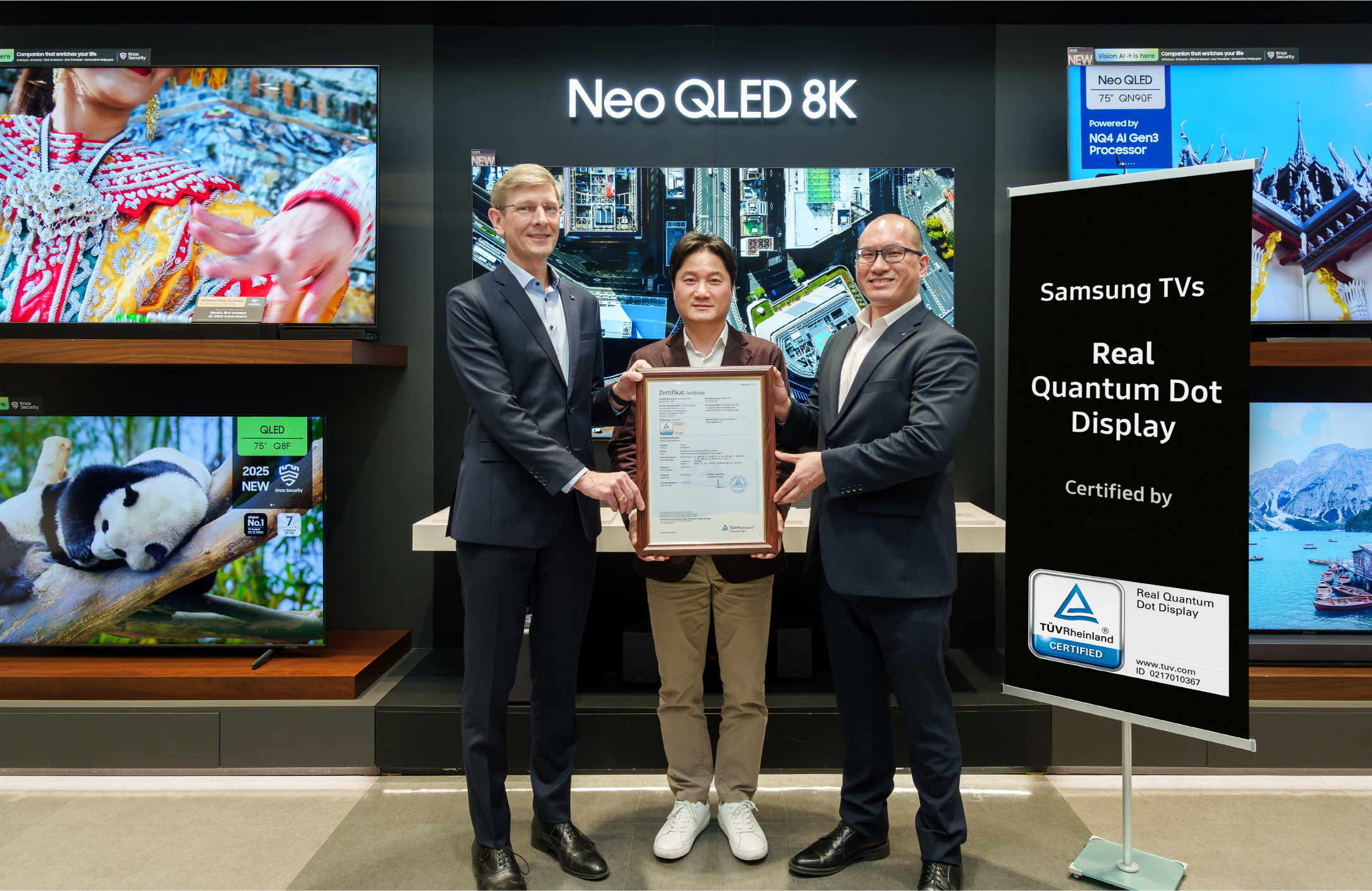 Samsung certificarea Real Quantum Dot Display