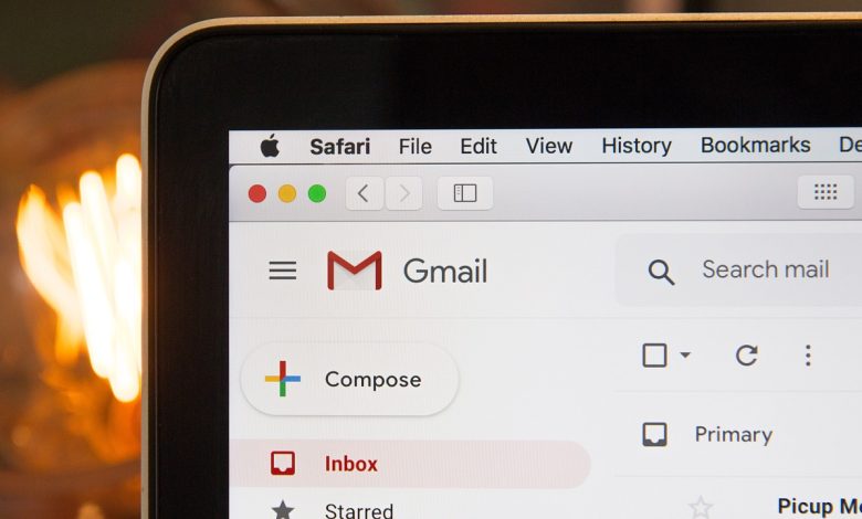 Gmail foto Pixabay