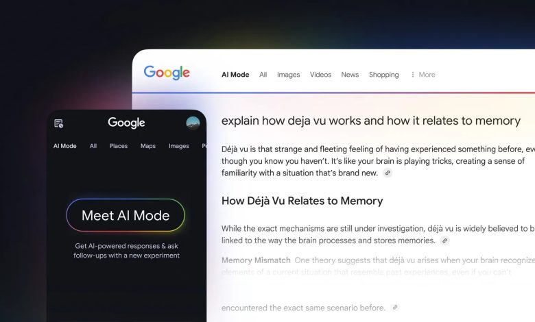 Căutare Google AI Mode